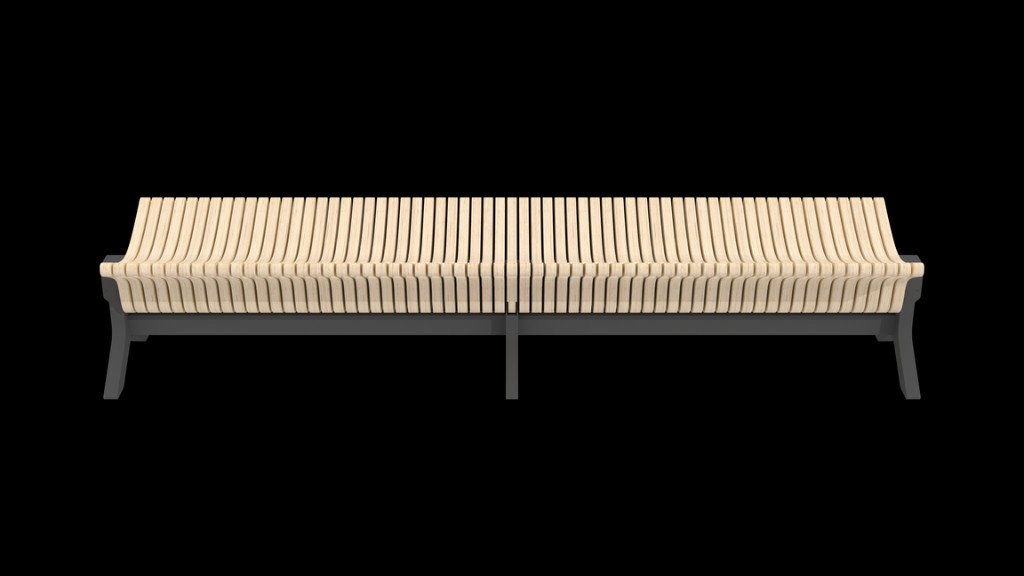 The SurfBench 5-seater — front view